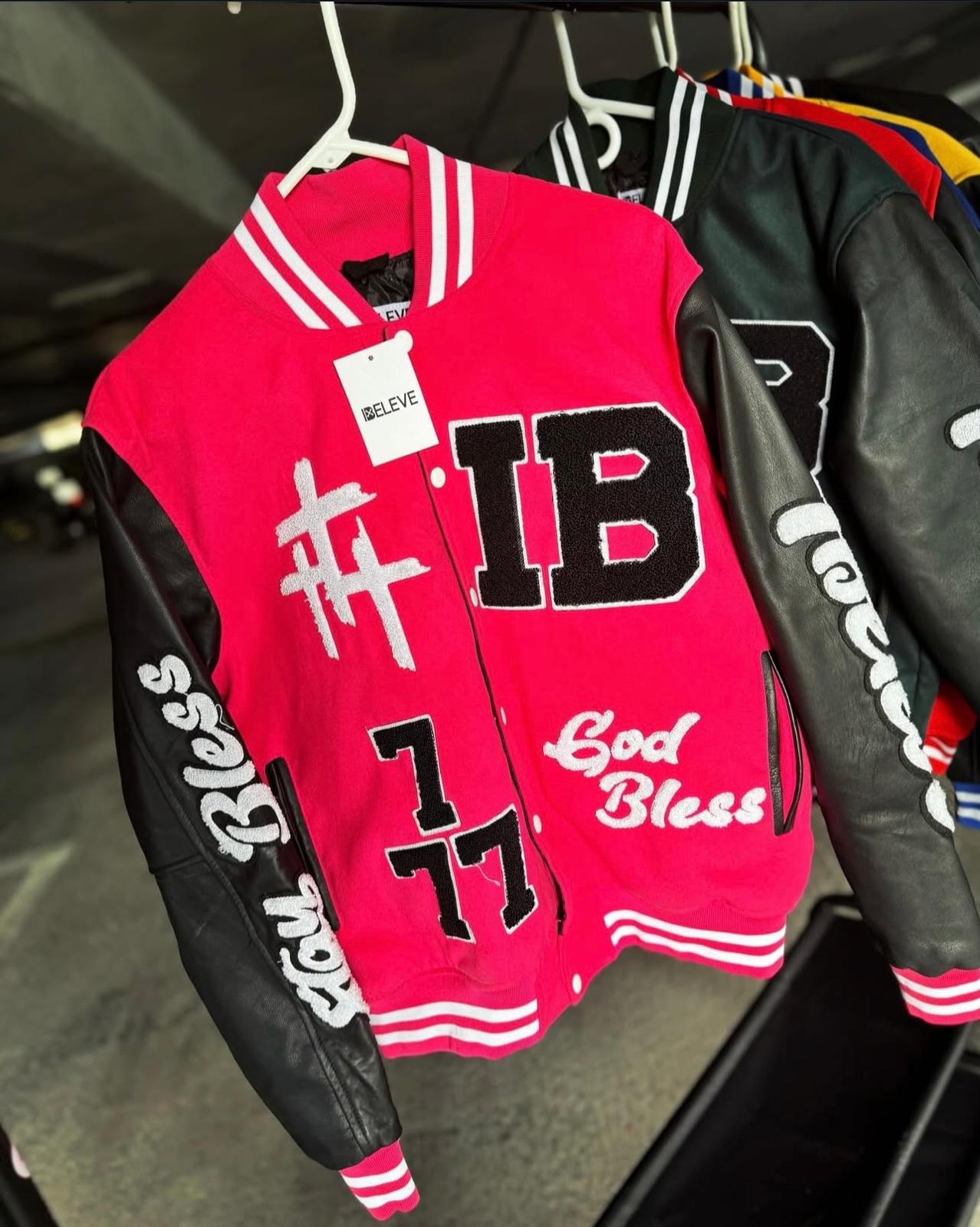 Ibelieve Pink Varsity