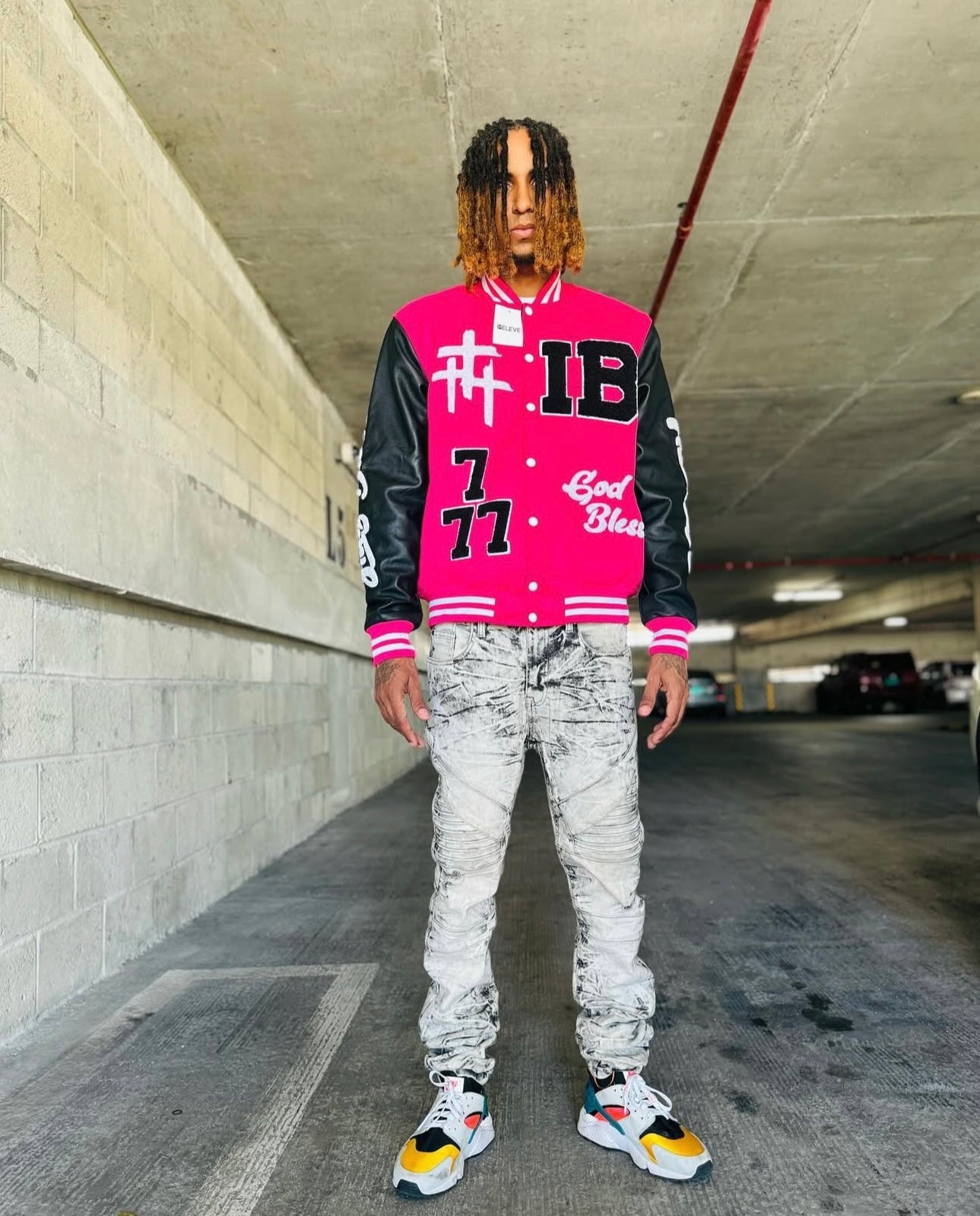 Ibelieve Pink Varsity